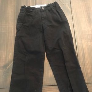Black khaki dress pants